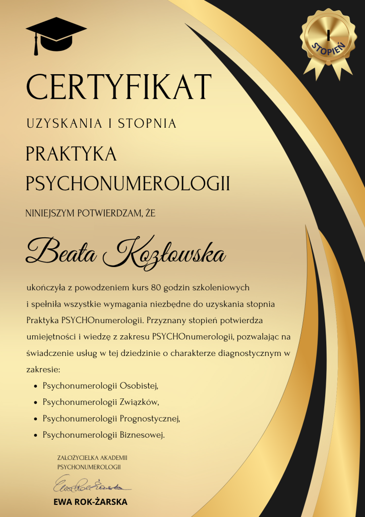 numerologia, psychonumerologia, konsultacja, sesja